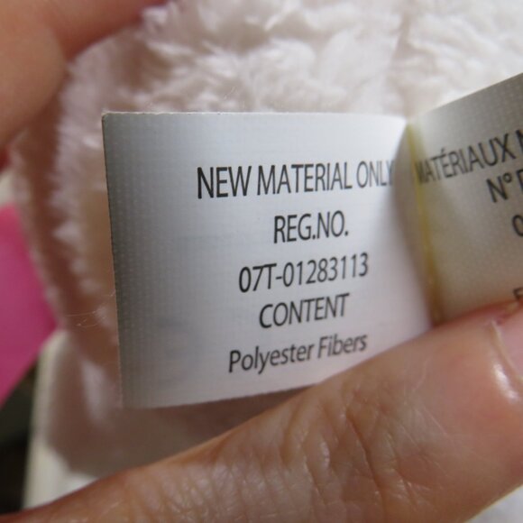 My First Easter white bunny plush rabbit with rattle BABY Girl - Picture 8 of 9